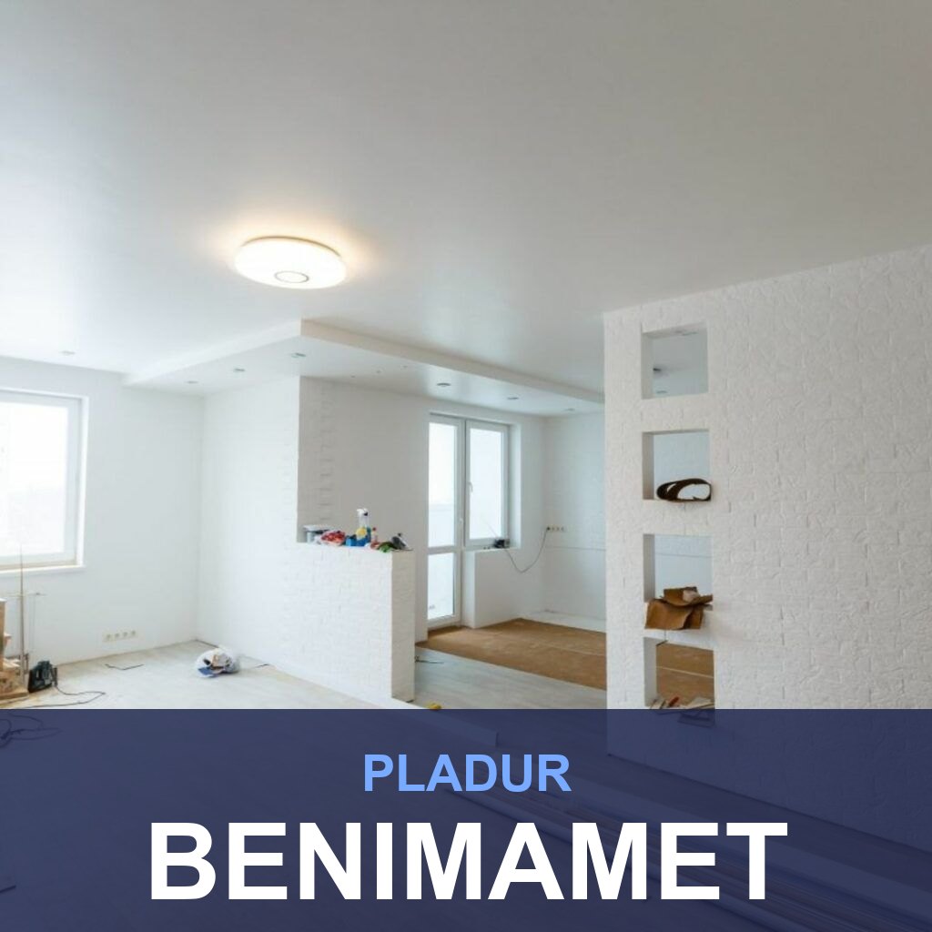Pladur en Benimamet: tabiques, techos y trasdosados