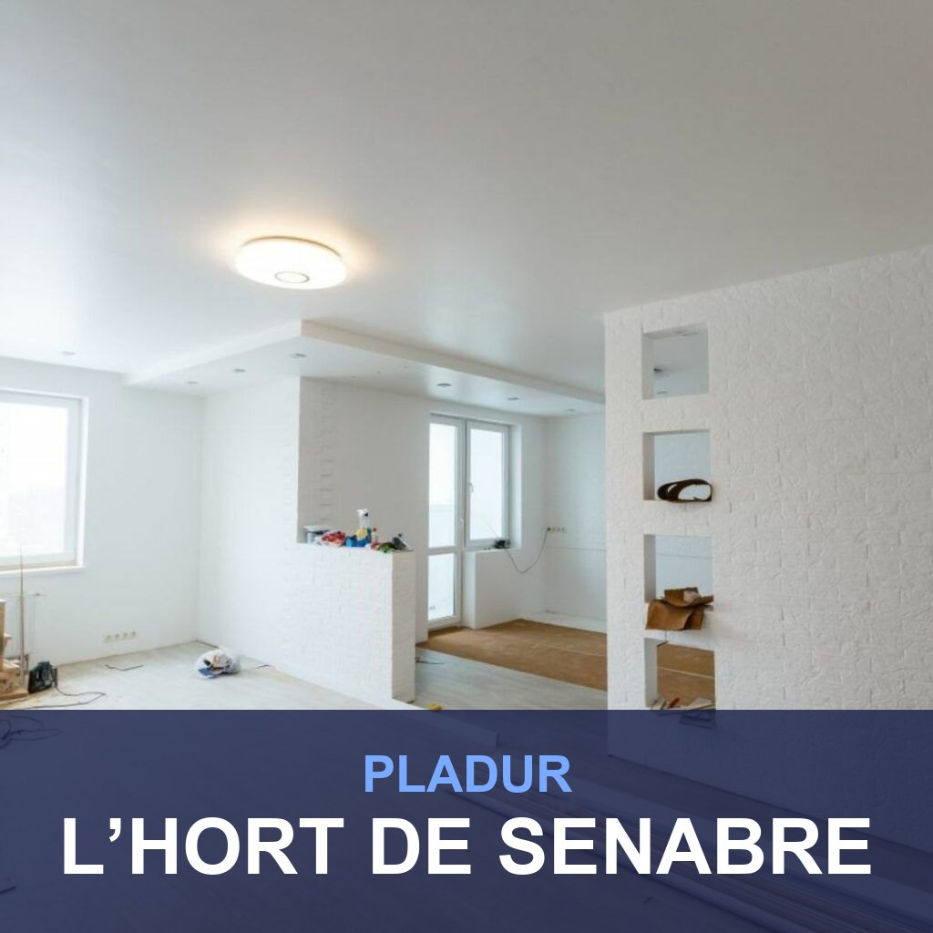 Pladur en L’Hort de Senabre: tabiques, techos y trasdosados