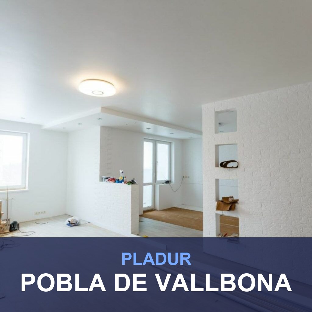 Pladur en Pobla de Vallbona: tabiques, techos y trasdosados