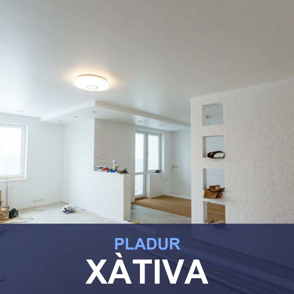 Pladur en Xàtiva: tabiques, techos y trasdosados