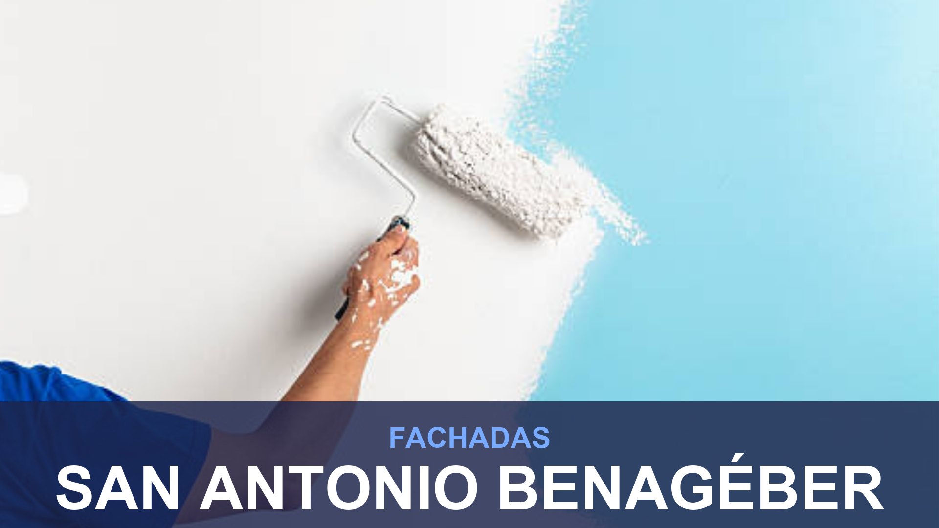 Pintor de fachadas en San Antonio Benagéber: pintar y rehabilitar fachadas